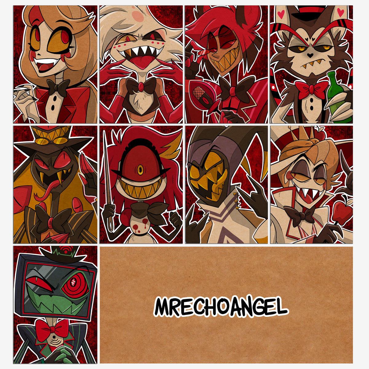Hazbin Hotel - Limited Time A5 Prints – MrEchoAngel