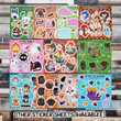 Load image into Gallery viewer, Animal Crossing Vinyl Sticker Sheet