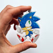 Load image into Gallery viewer, Sonic &amp; Friends - Double Sided Star Holo 3&quot; Charms
