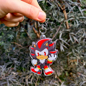 Sonic & Friends - Double Sided Star Holo 3" Charms