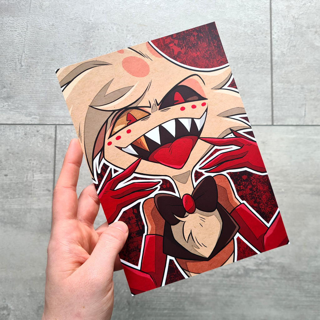 Hazbin Hotel - Limited Time A5 Prints – MrEchoAngel