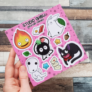 Studio Ghibli Creatures - Vinyl Sticker Sheet