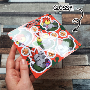 Little Buddy - Splatoon - Vinyl Sticker Sheet