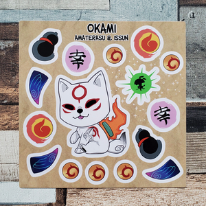 Okami Vinyl Sticker Sheet