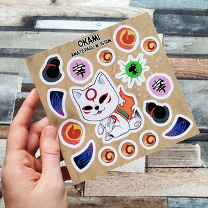 Okami Vinyl Sticker Sheet