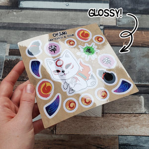 Okami Vinyl Sticker Sheet