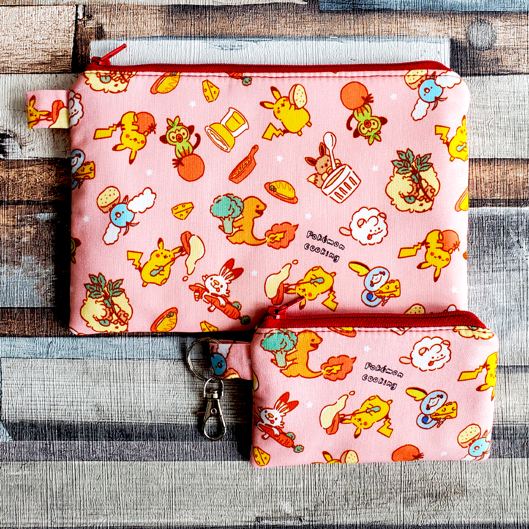 Pokemon Cooking Time - Coin Purses & Zippy Bags