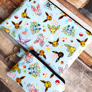 Pokemon Eeveelutions - Coin Purses & Zippy Bags