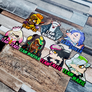 Splatoon - Large Glossy Vinyl Stickers