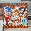 Sonic The Hedgehog Vinyl Sticker Sheet