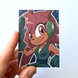 Load image into Gallery viewer, Sash Lilac - Freedom Planet - Art Card