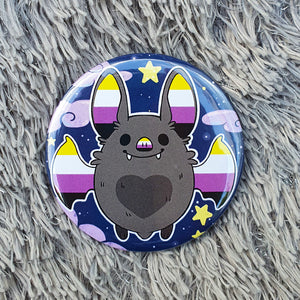 Pride Bats - Large 58mm Badges