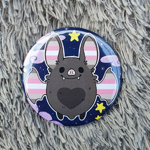 Pride Bats - Large 58mm Badges