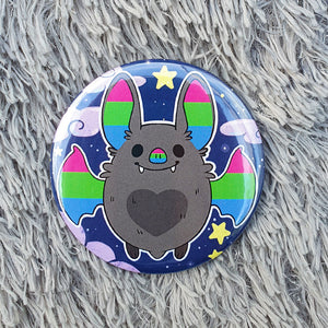 Pride Bats - Large 58mm Badges