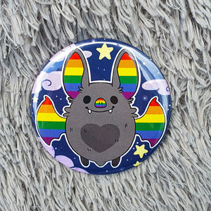 Pride Bats - Large 58mm Badges