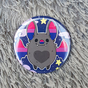 Pride Bats - Large 58mm Badges