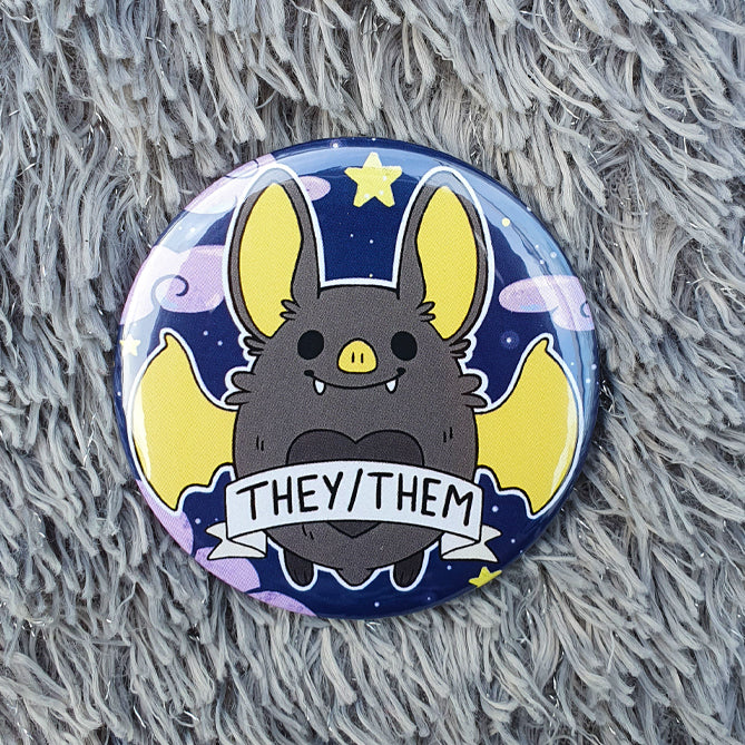 Pride Bats - Large 58mm Badges