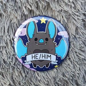 Pride Bats - Large 58mm Badges