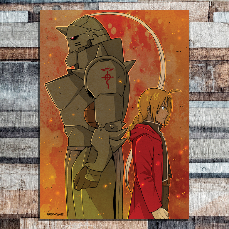 Full Metal Alchemist - A4 Print