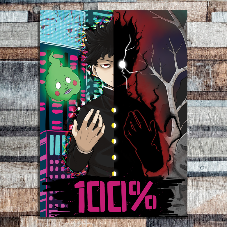Mob Psycho - A4 Print