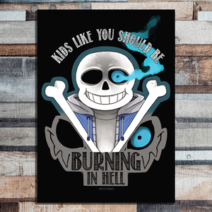 Sans - Undertale - A4 Print