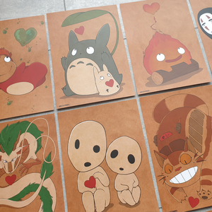 Studio Ghibli - A5 Prints