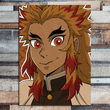 Load image into Gallery viewer, Akaza, Rengoku &amp; Uzui - Demon Slayer - A5 Prints