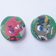 Load image into Gallery viewer, Animal Crossing Flick &amp; CJ - Large 58mm Badges
