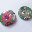 Load image into Gallery viewer, Animal Crossing Flick &amp; CJ - Large 58mm Badges