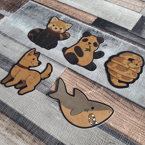 Animal Glossy Vinyl Stickers