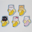 Load image into Gallery viewer, Bananya - Set of 5 Sticker Pack