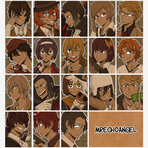 Bungo Stray Dogs - Art Cards