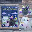 Load image into Gallery viewer, Batty &amp; Ghostie - Holographic Glossy Vinyl Pride Sticker Sets