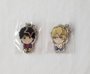 Ash Lynx & Eiji Okumura - Banana Fish - Double Sided Acrylic Charms