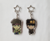 Joseph & Jotaro - JoJo's Bizarre Adventure - Double Sided Acrylic Charms