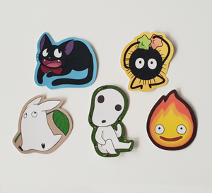 Studio Ghibli - Set of 5 Sticker Pack