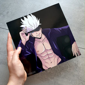 Satoru Gojo - Jujutsu Kaisen - A4 Squared Print