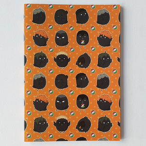 Haikyuu!! Crows - A5 Blank Page Notebook