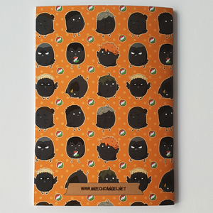 Haikyuu!! Crows - A5 Blank Page Notebook