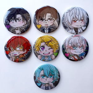 Mystic Messenger - Large 58mm Badges