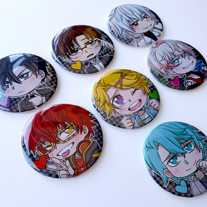 Mystic Messenger - Large 58mm Badges